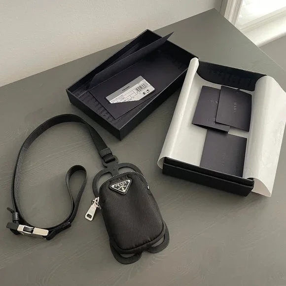Prada sensitive nylon cargo smartphone case